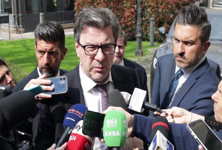 Il ministro dell'Economia Giancarlo Giorgetti