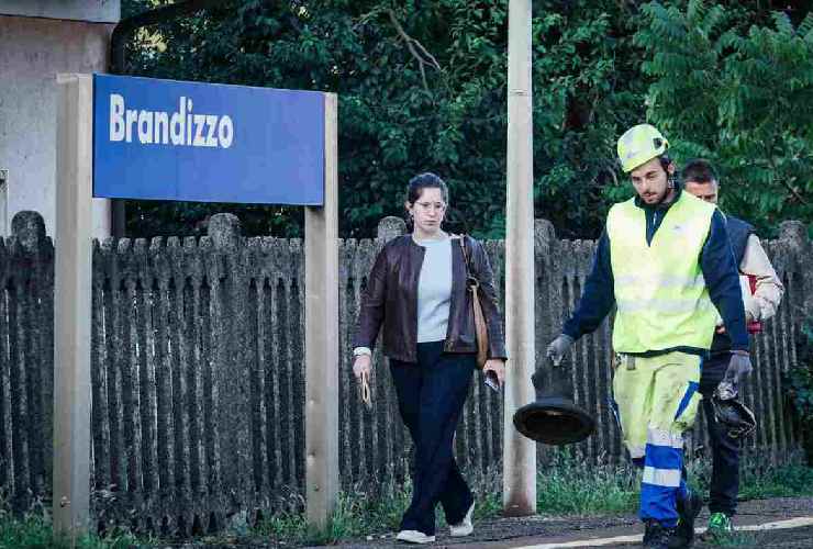 Stazione di Brandizzo, nel Torinese, dove si è verificato l'incidente ferroviario costato l avita a 5 operai