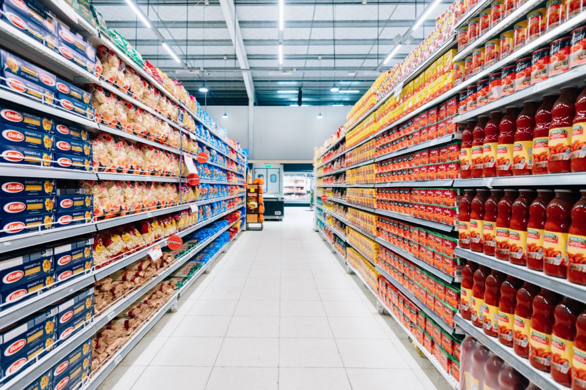 Prodotti più piccoli al supermercato