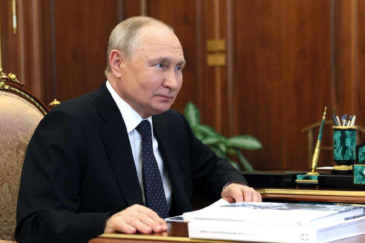 Il presidente russo Vladimir Putin