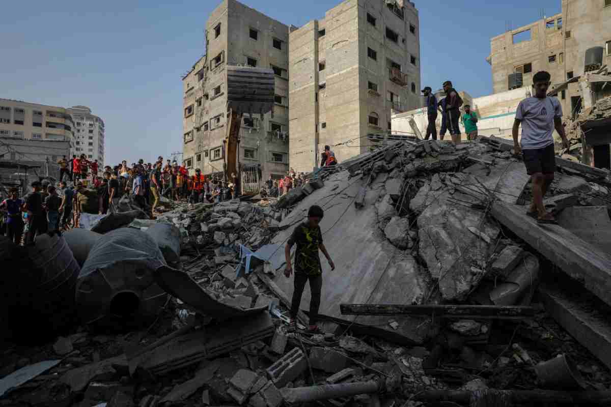 Gaza dopo un raid israeliano