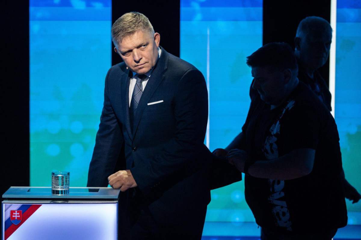 Il leader socialdemocratico vincitore delle elezioni in Slovacchia Robert Fico