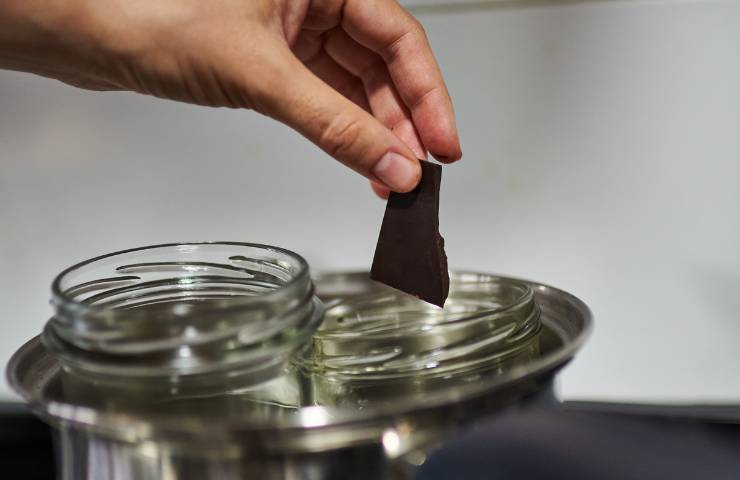cioccolato bagnomaria