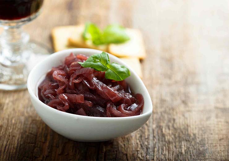 Abbinamenti perfetti della marmellata di cipolle