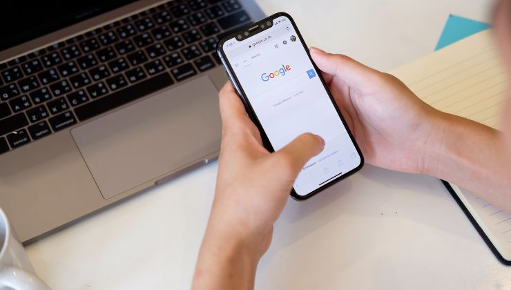 L'annuncio di Google
