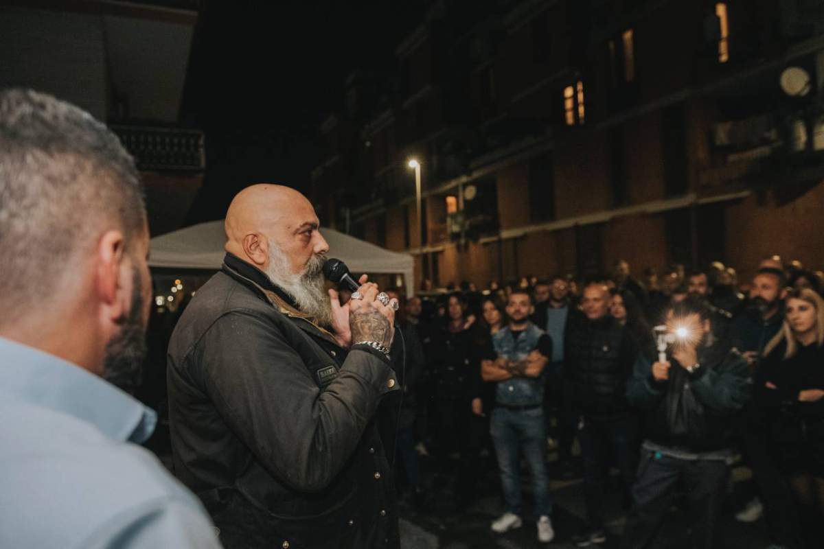 Gianluca Iannone, presidente Casapound