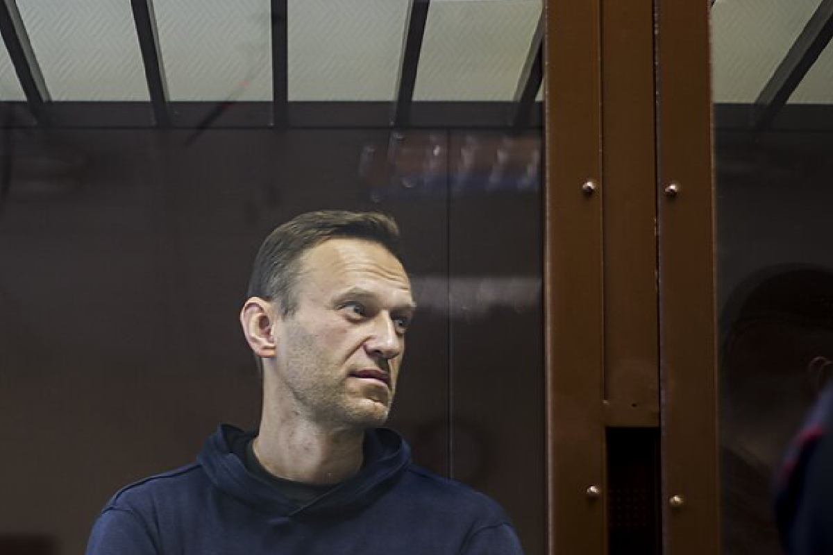 L'oppositore Alexei Navalny in carcere