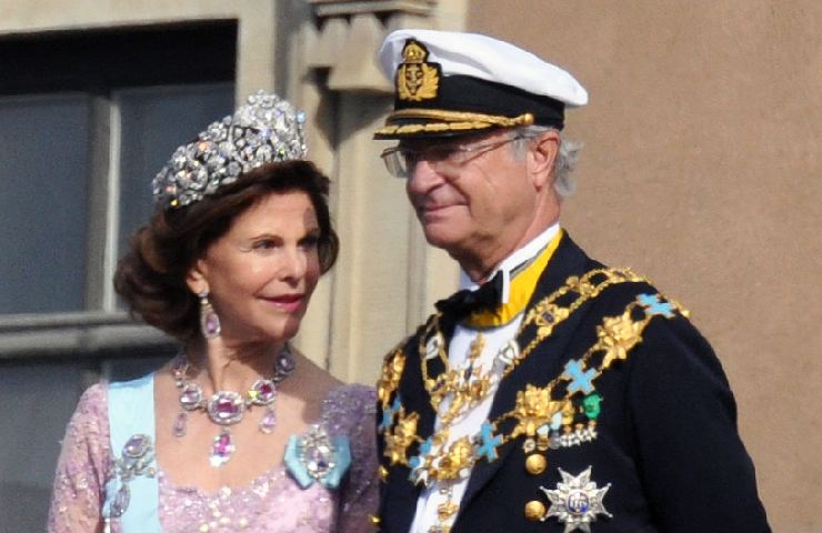 Re di Svezia Carl Gustaf XVI, paese in cui c'è ancora la monarchia