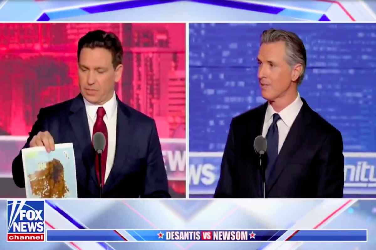 Dibattito tv tra Ron DeSantis e Gawin Newsom