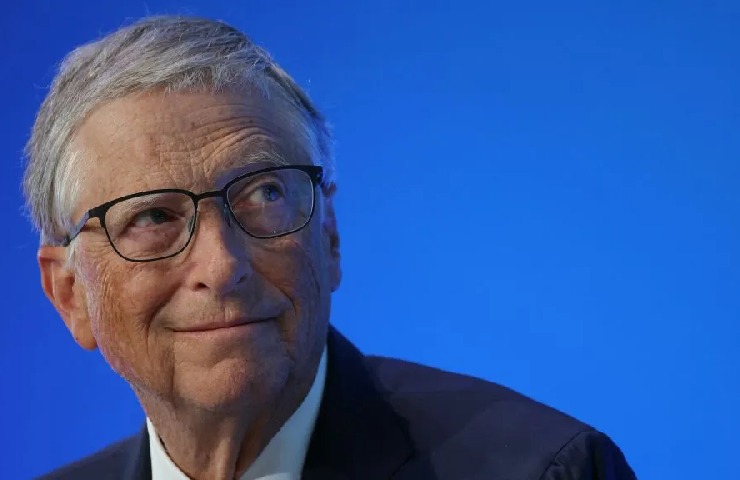 Bill Gates ospite della premier Giorgia Meloni a Palazzo Chigi