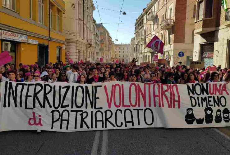 Manifestazione di Non una di meno