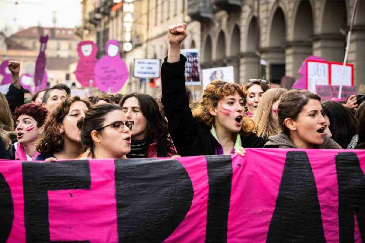 Manifestazione di Non una di meno