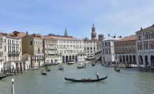 Uno scorcio della laguna di Venezia