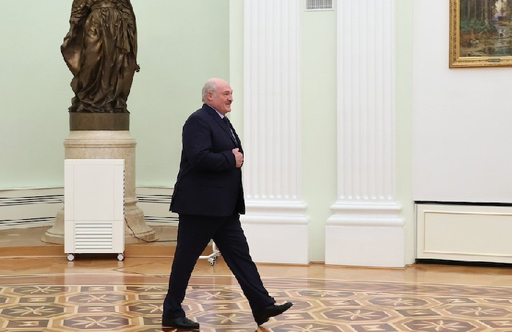Il presidente della Bielorussia Alexander Lukashenko 