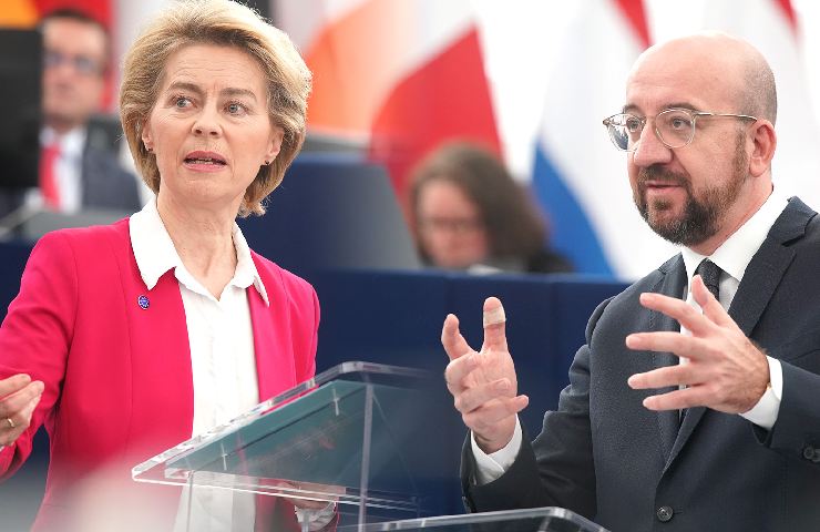 Charles Michel e Ursula Von der Leyen