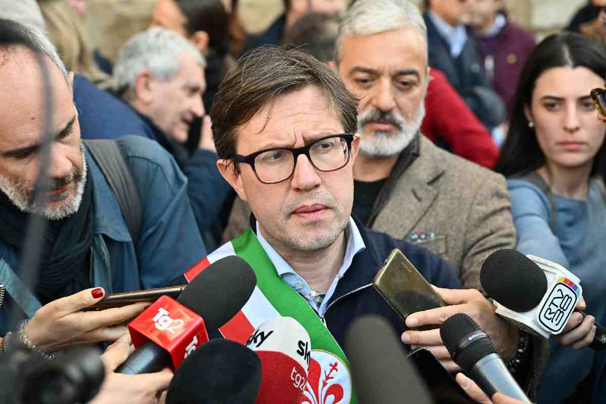 Il sindaco di Firenze Dario Nardella