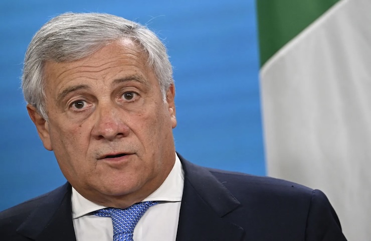 Il ministro degli Esteri Antonio Tajani