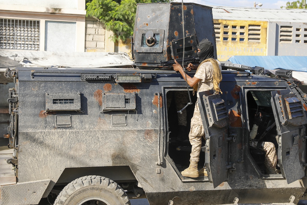 La polizia ad Haiti