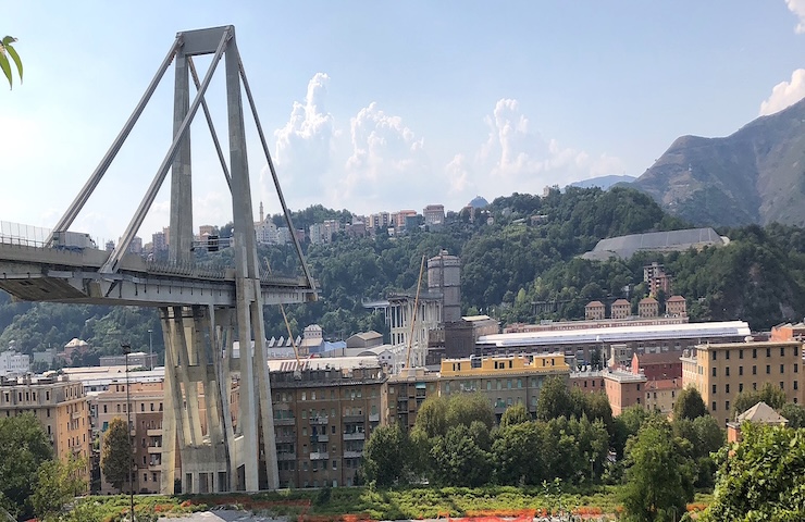 Il crollo del Ponte Morandi a Genova del 2018