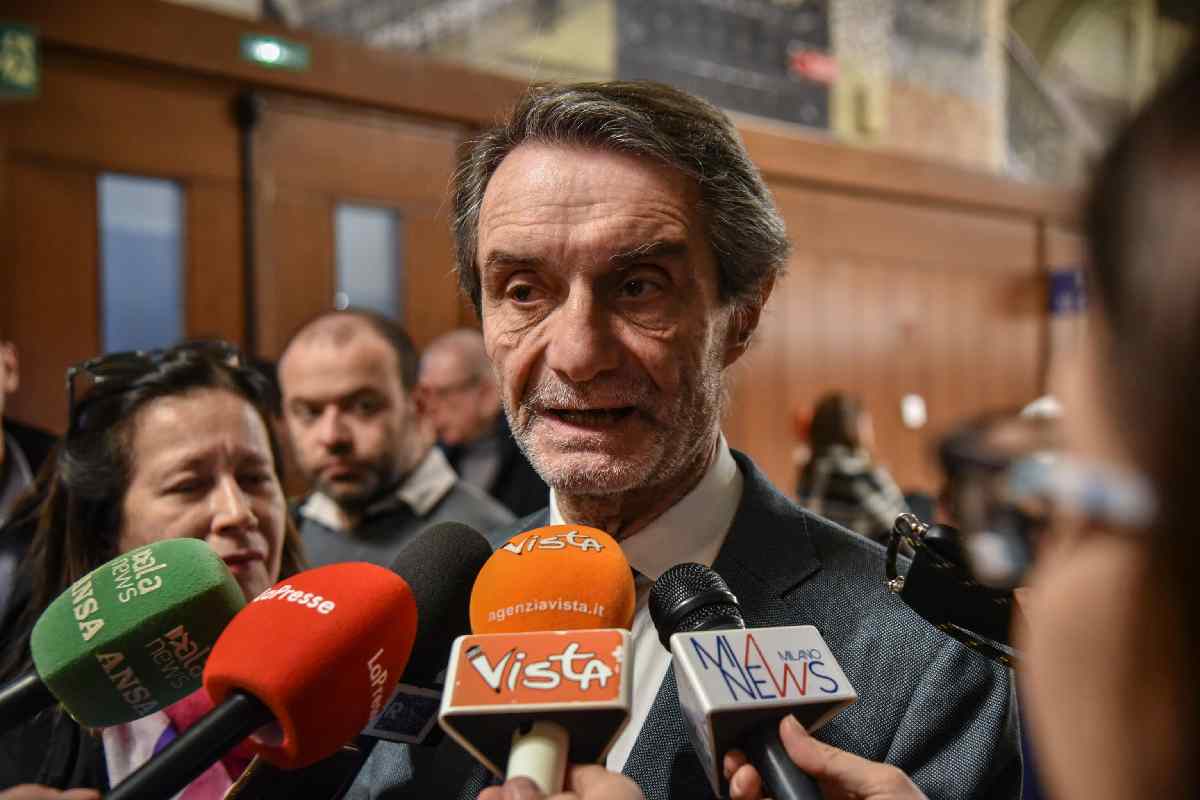 Attilio Fontana, il presidente della regione Lombardia