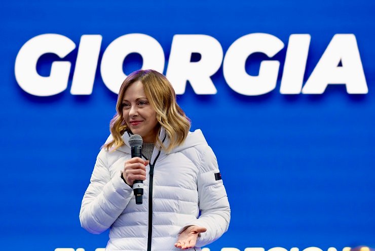 La premier Giorgia Meloni