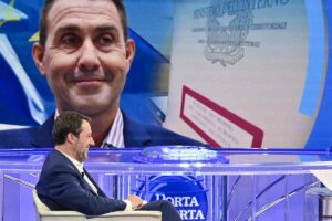 Salvini parla della candidatura di Vannacci a "Porta a Porta"