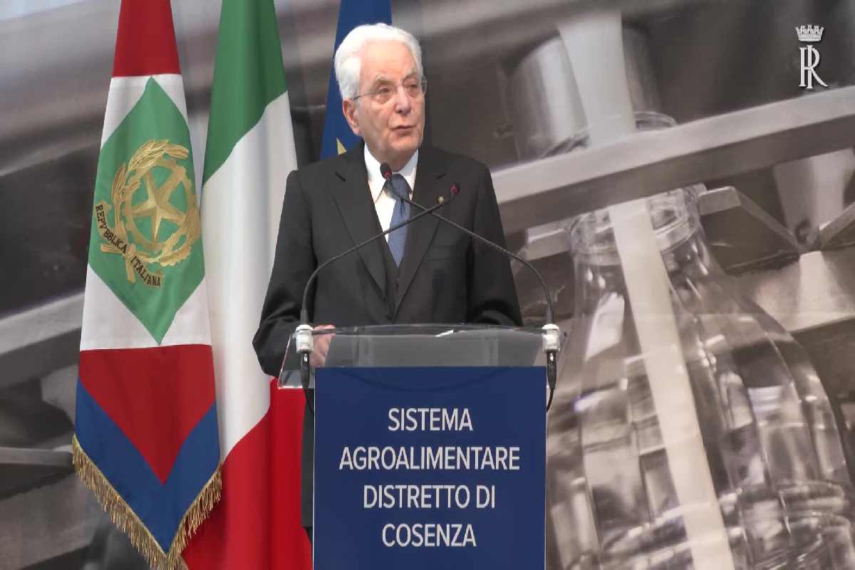 Sergio Mattarella a Mongrassano