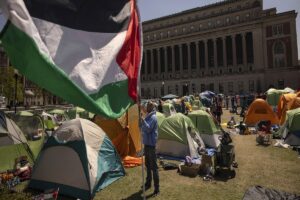 Manifestazioni pro-Gaza all'interno delle università americane