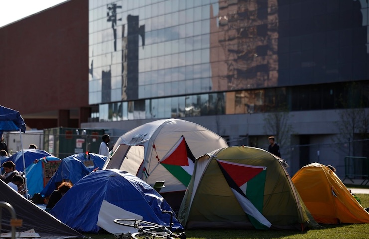 Non cessano le manifestazioni pro-Gaza all'interno dei college americani