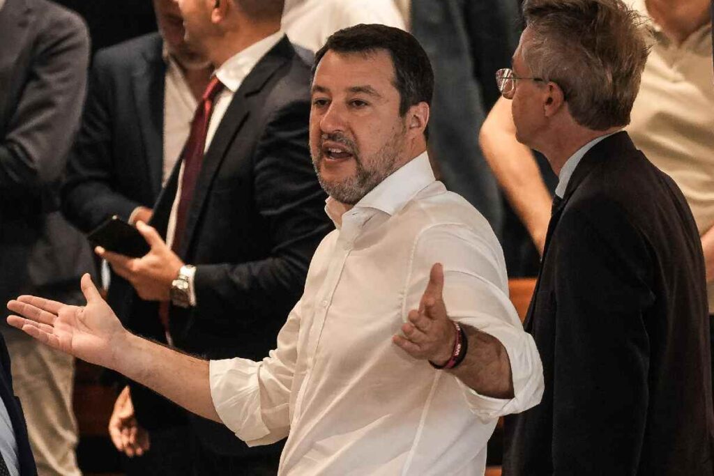 Il ministro Salvini