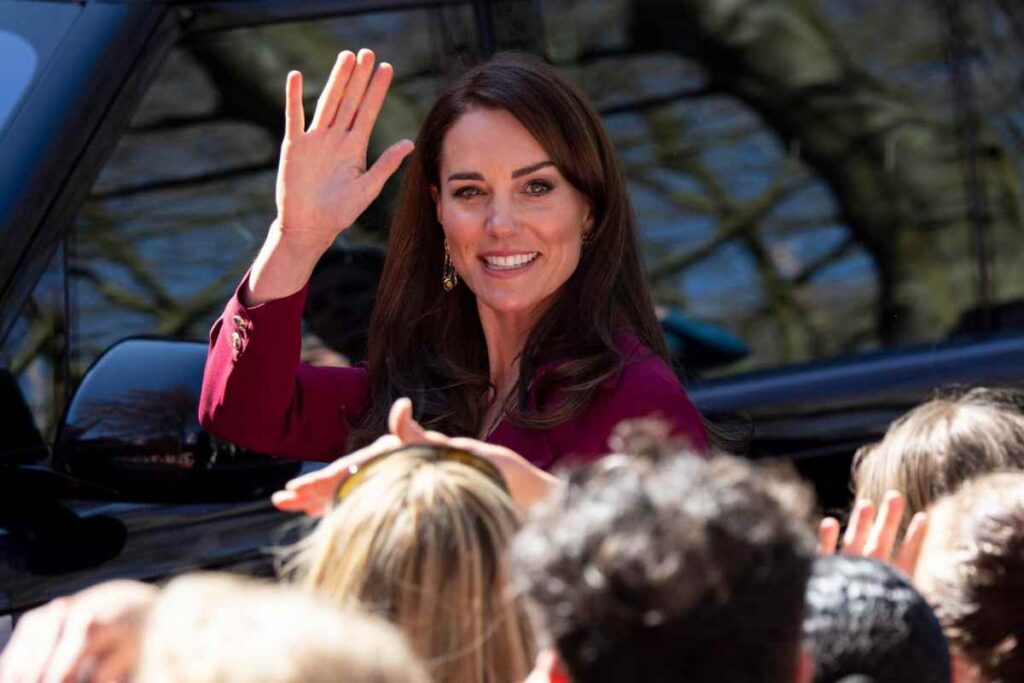 Kate Middleton prima volta che accade