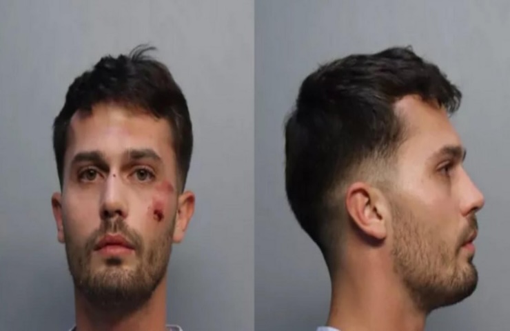 Matteo Falcinelli, il giovane incarcerato dalla polizia di Miami