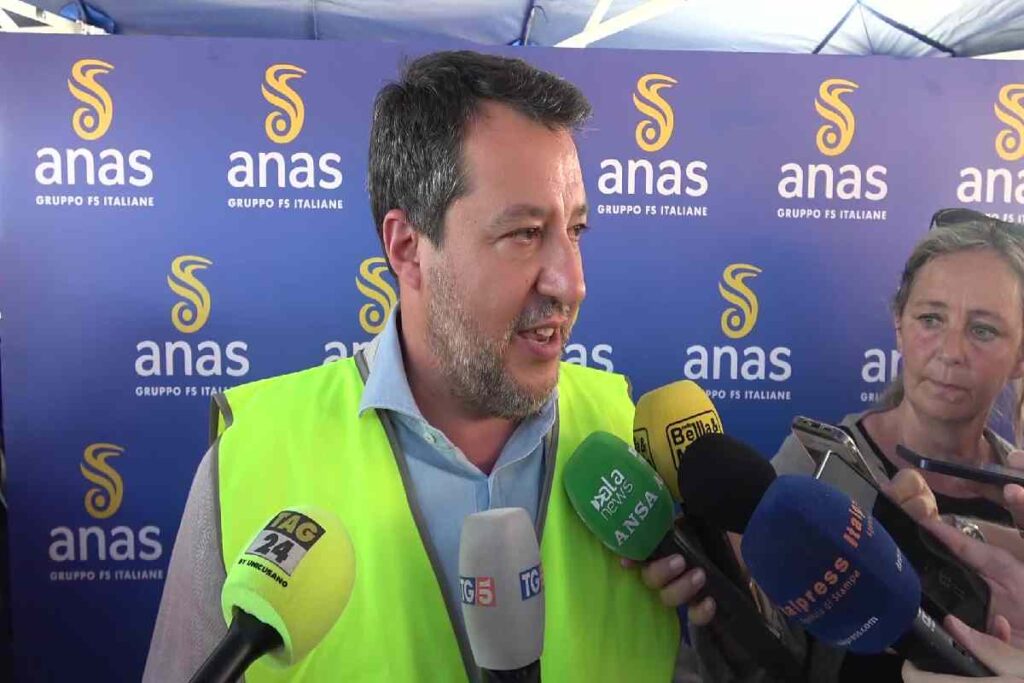 Il ministro Salvini
