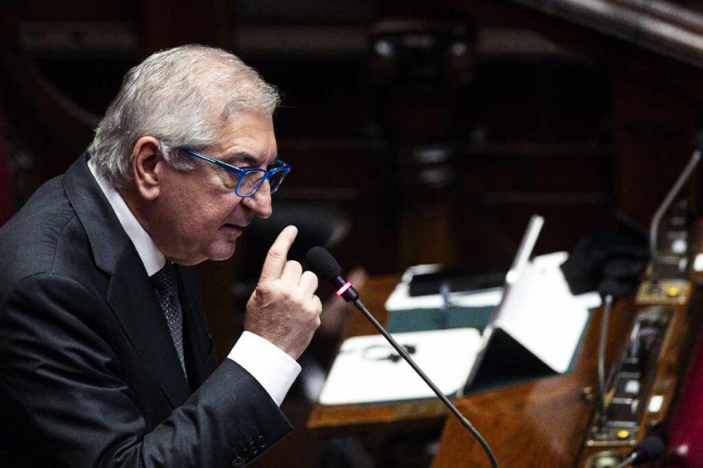 Il capogruppo di FdI alla Camera Tommaso Foti