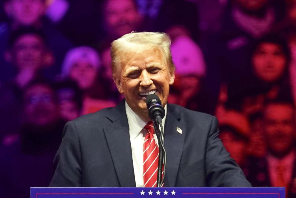 Il presidente eletto Donald Trump