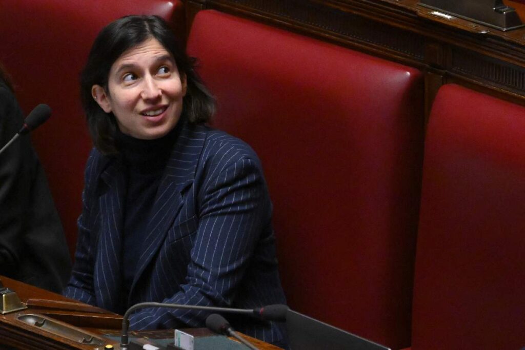 La segretaria del PD Elly Schlein