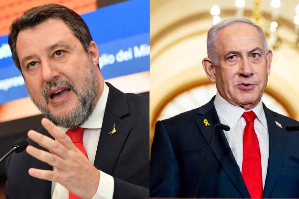 Salvini e Netanyahu