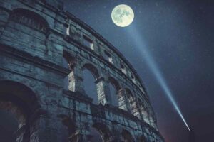 In occasione dell'Ora della Terra il Colosseo resterà al buio | Nella foto: il Colosseo di notte