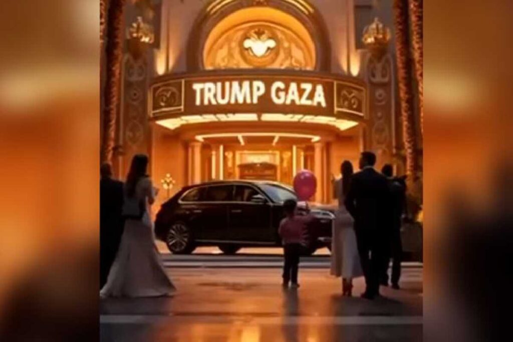 Video Trump Gaza