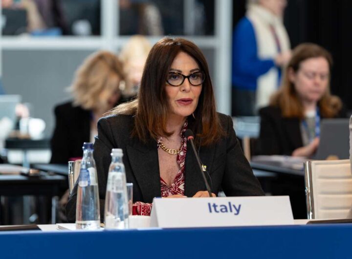 La ministra Daniela Santanché