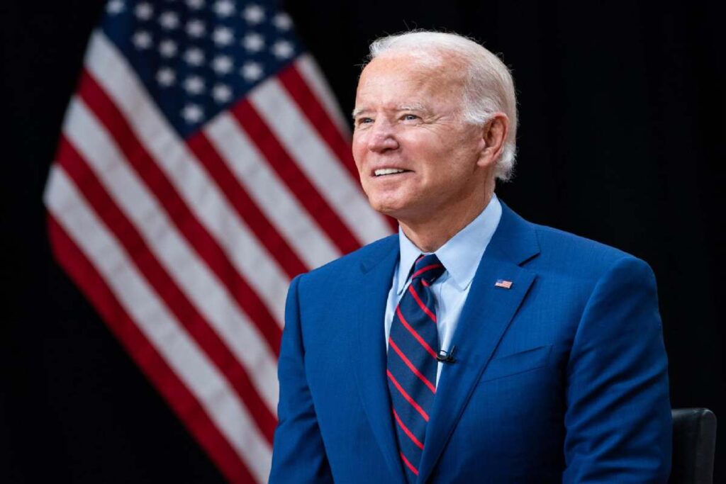 L'ex presidente degli Usa Joe Biden