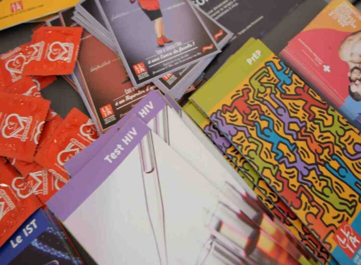 Test HIV, profilattici e opuscoli informativi