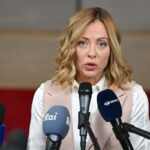 La premier Giorgia Meloni